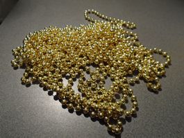 Dekorationskette goldfarbig