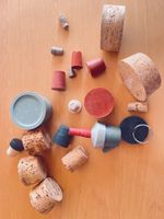 Set diverser Zapfen, verschiedene Grössen