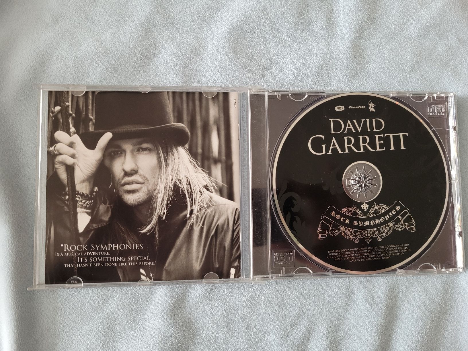 CD: Audio-CD: David Garret, Rock Symphonies – Usato da Aarberg venduto da galli-thomas 2