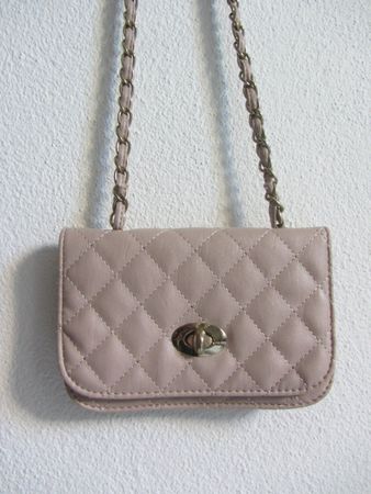 Umhängetasche beige