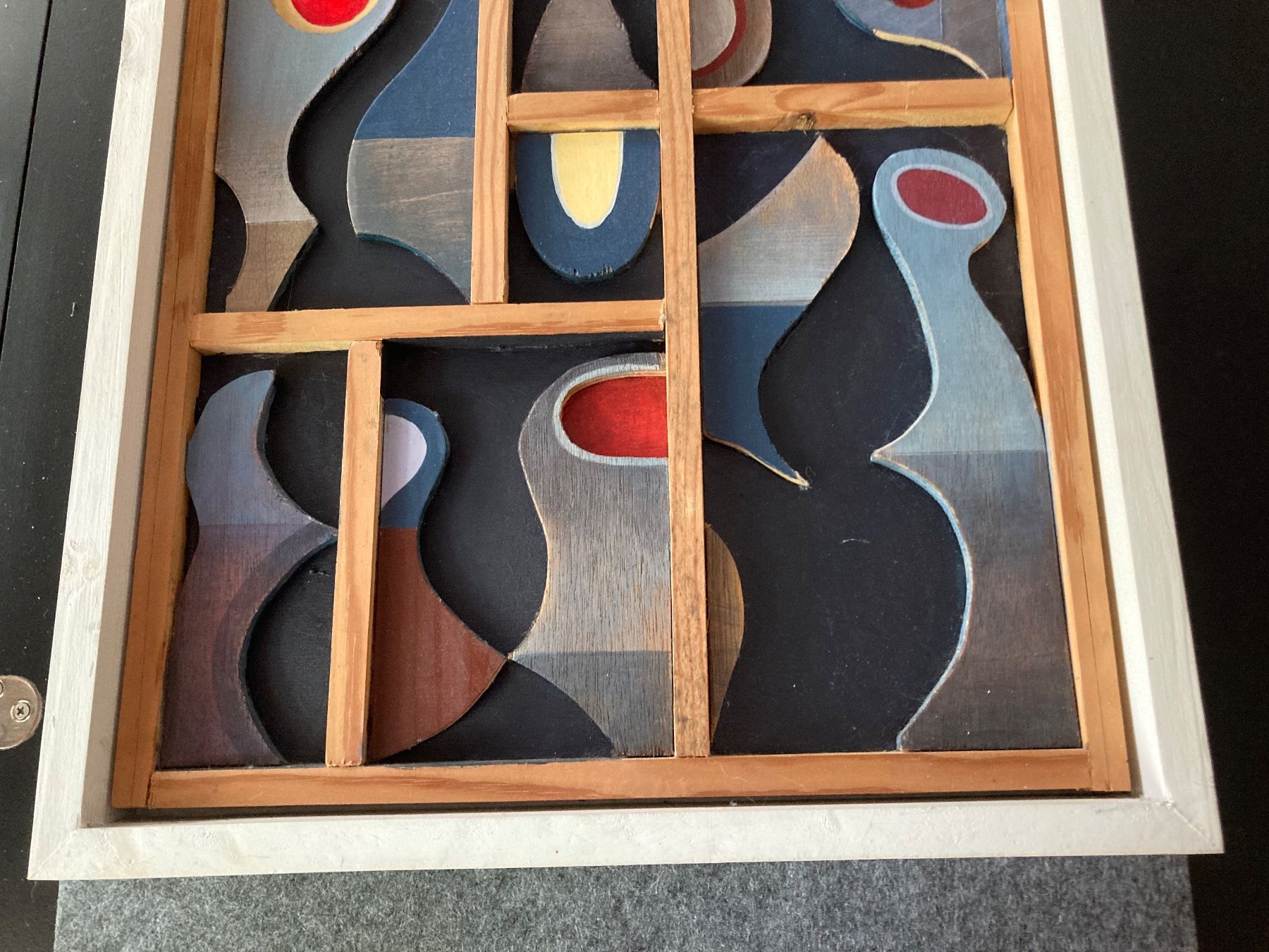 Gemälde: Organic Language (relief construction) (2016) – Gebraucht aus Fribourg von Karushi 2