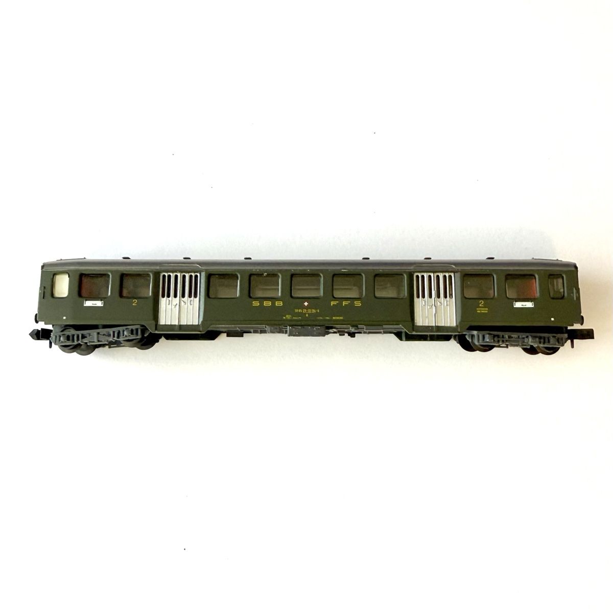 Arnold Modelleisenbahnen: SBB Leichtstahlwagen 2.kl Arnold N "Nyon" – Gebraucht aus Lausanne von jeko8693 2