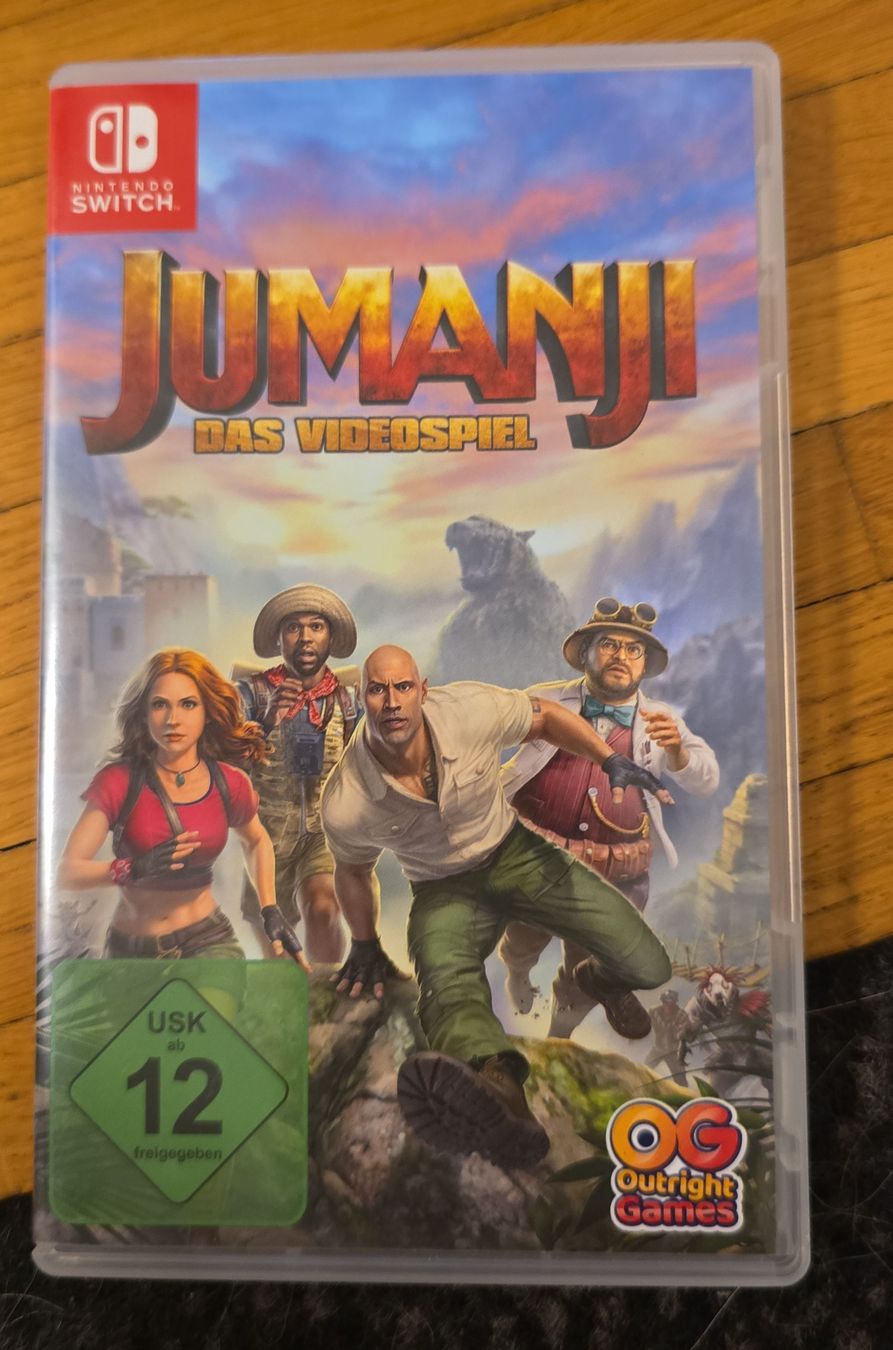Nintendo Jeux: Nintendo Switch Jumanji Das Videospiel – D'occasion à Jona par nin_qcj5