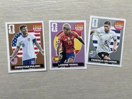 3x panini WM 2026 extra sticker