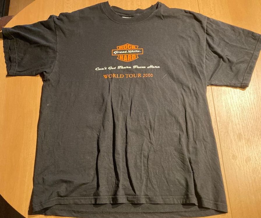 T-shirt: ORIGINAL Tour-Shirt GREAT WHITE 2000 – Usato da Attiswil venduto da Jay70