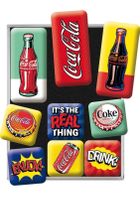 Coca Cola Pop Art Magnet Set 9teilig (Art. 83120)