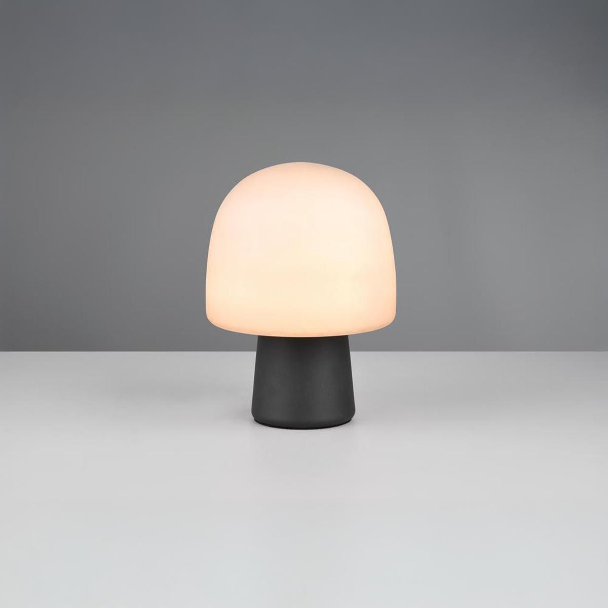 Lampen: Tischleuchte, Glas, Taupe, 27 cm Höhe – Neu (gemäss Beschreibung) aus Kreuzlingen von Smart-Light 3