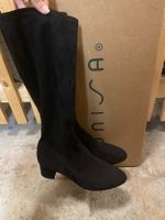 Unisa Stiefel Wildleder schwarz 38