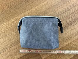 Kosmetiktasche, grau