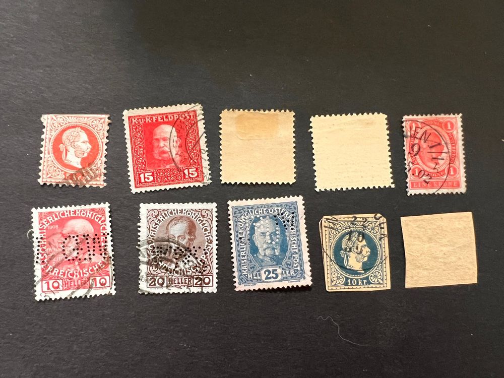 Lot Österreich/Feldpost  uralt ca. 1850 gest. und * (R406) 2