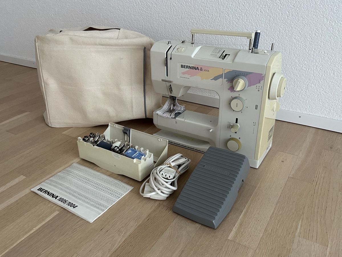 Bernina Nähmaschinen: Bernina 1005 - Top Zustand – Gebraucht aus Schaffhausen von pinca19 2