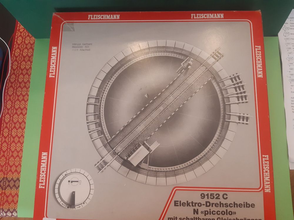 Modellismo Ferroviario - FLEISCHMANN 9120 Binario Curvo Con Massicciata R1 45 192mm Scala Big 7003 263 - Foto 3