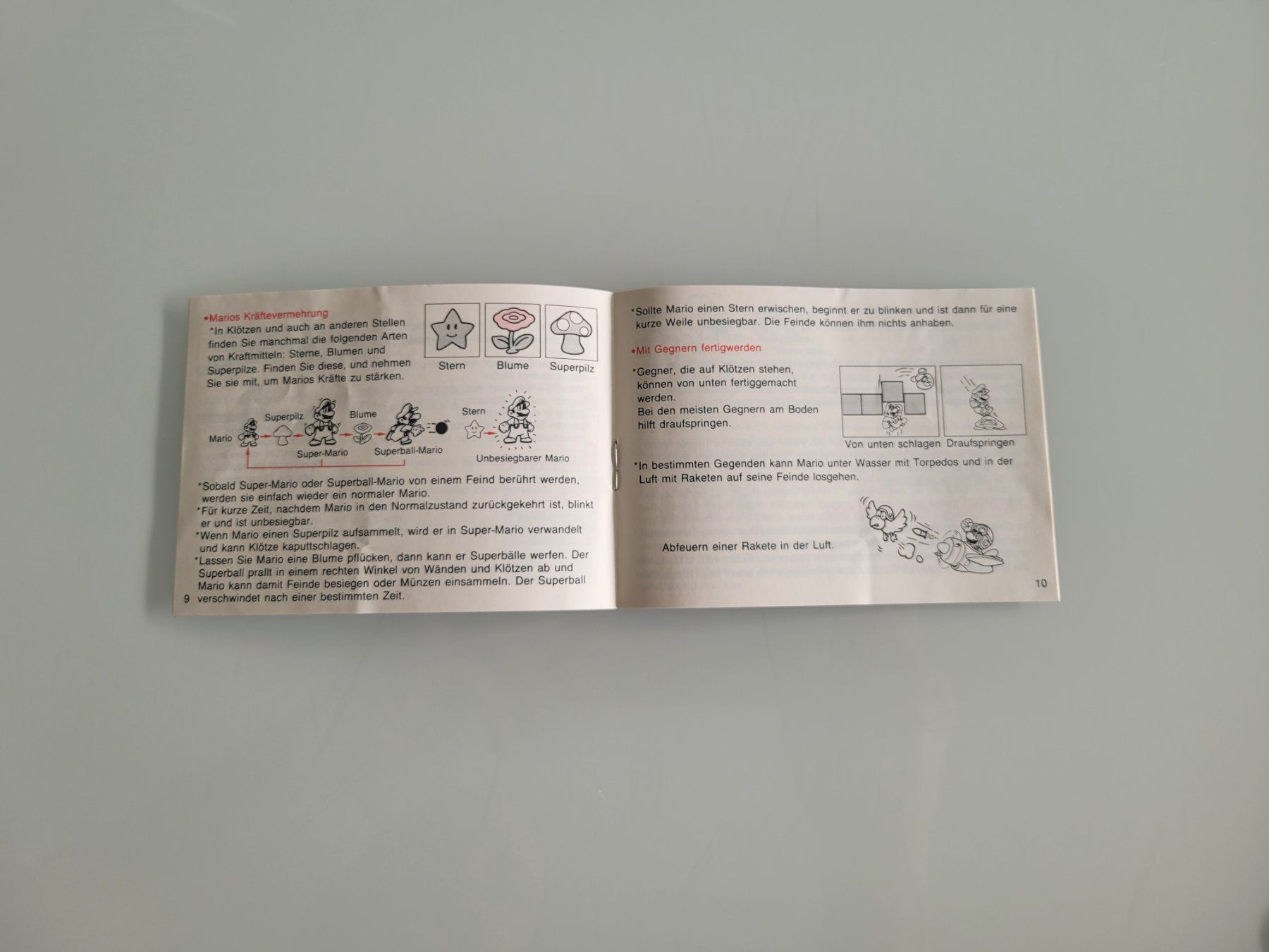 Giochi: Spielanleitung / Super Mario Land, Game Boy – Usato da Uezwil venduto da -Retrogames- 1