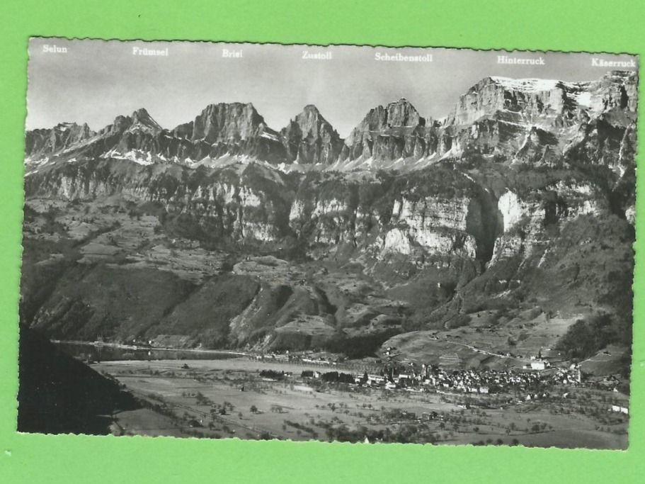 Cartoline postali: Walenstadt mit Churfirsten – Nuovo (secondo la descrizione) da Zürich venduto da t24_de