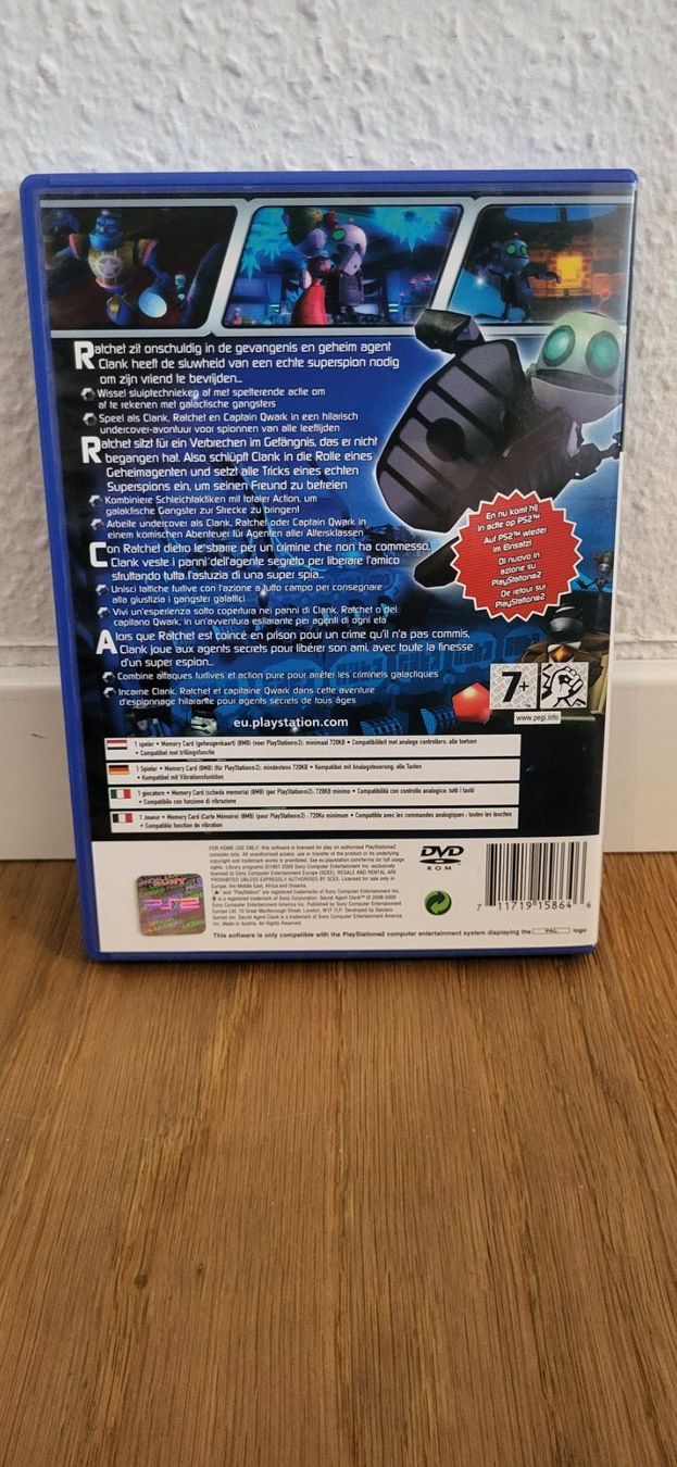 Sony Giochi: PS2 - Secret Agent Clank – Usato da Münsingen venduto da DigitaleSpielecke 1