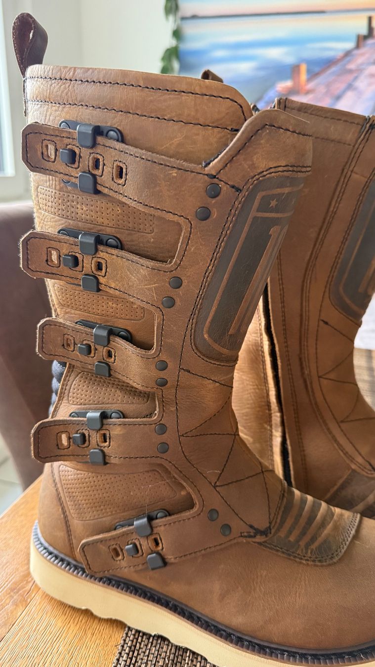 Scarpe da uomo: Icon Elsinore 2 Motorradstiefel – Usato da Brunnen venduto da Saschb 2