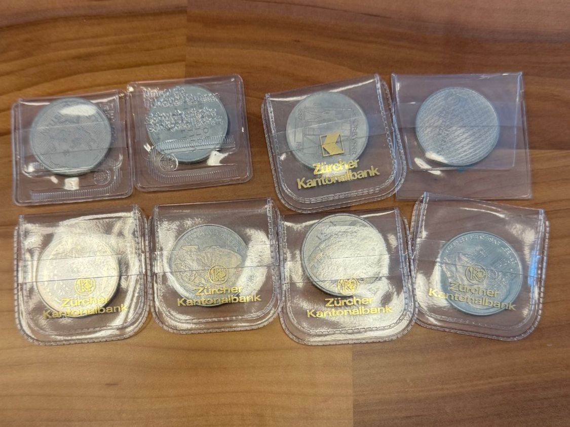 Alle Münzen: 8 Stück 5.- Gedenkmünzen – Neu und originalverpackt aus Jona von Neptun680 2