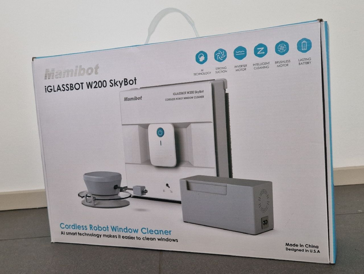 Sonstiges für Haushalt & Wohnen: Mamibot iGlassbot W200 Skybot – Gebraucht aus Knonau von Pittpaddy1