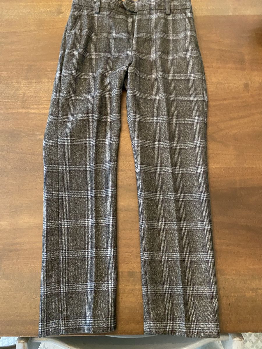 Next Hosen: Next Hose Gr. 11y Grau Kariert. 146, neu – Neu (gemäss Beschreibung) aus Rüti ZH von zoli01 2