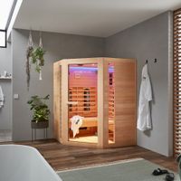 14934 Infrarotsauna BERN XL BIG +Vollspektrum Infrarotkabine