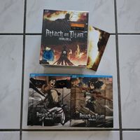 Attack on Titan Anime Blu-ray Box 1 und 2, inkl Schuber, DE