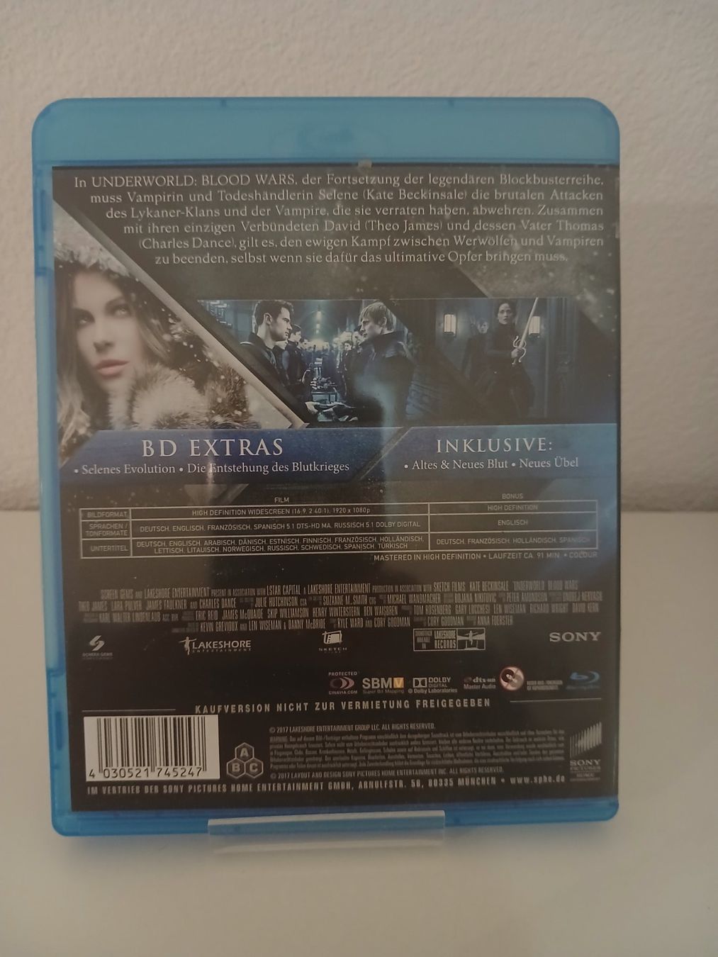 Tutti i DVDs: Underworld 1-5 Bluray – Usato da St. Margrethen SG venduto da SamusAran 7