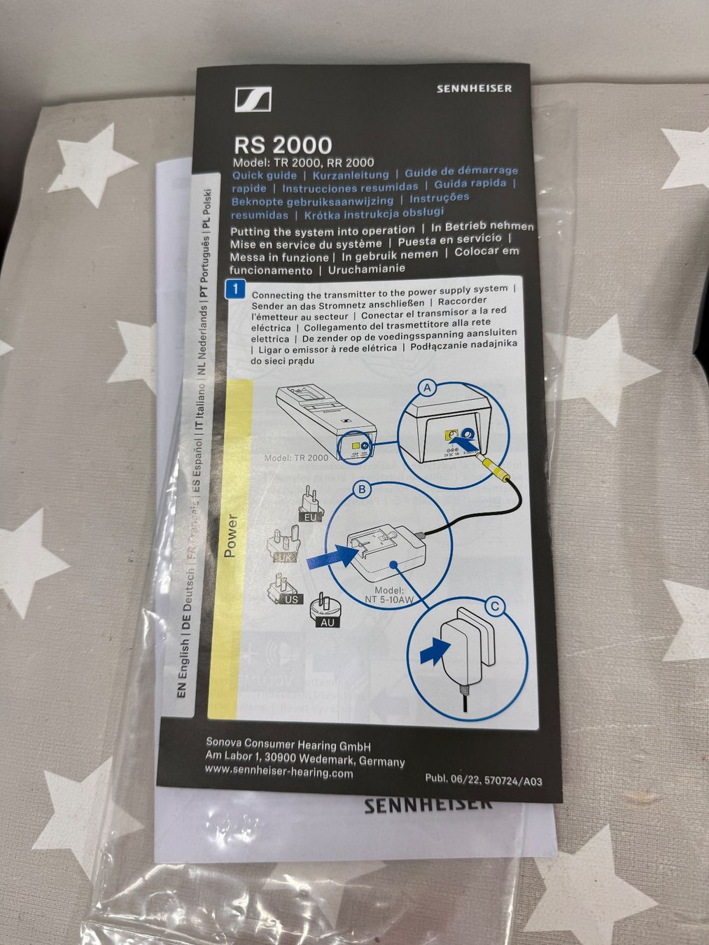 Sennheiser Cuffie: Sennheiser Funkkopfhörer RS 2000 – Usato da Rafz venduto da Powacaddy 2