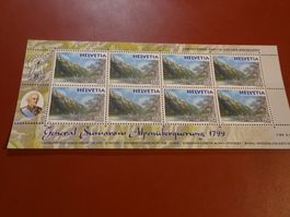 1999 KLEINBOGEN POSTFRISCH, GENERAL SUWOROW ALPENÜBERQUERUNG