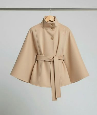 Cape manteau Camel