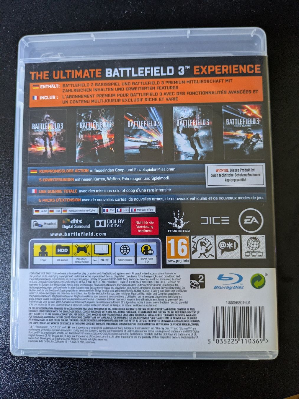 Giochi: Jeu PS3 Battlefield 3 Premium Edition – Usato da Court venduto da Meirine 1