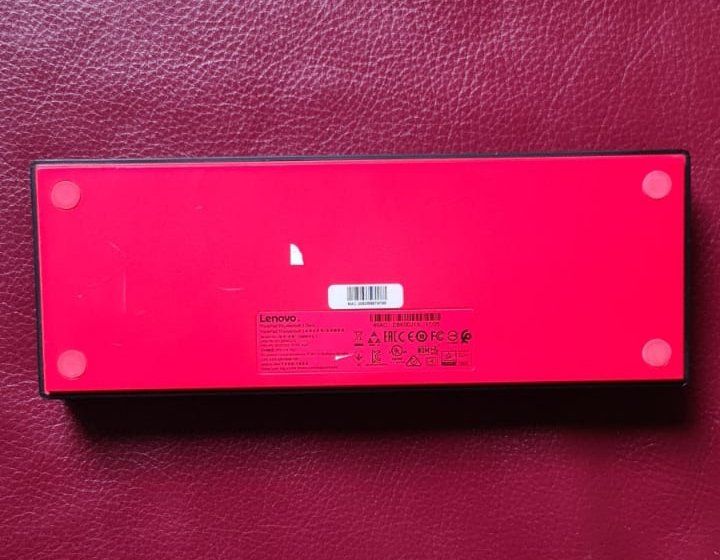 Lenovo Dockingstation: Lenovo Thinkpad Thunderbolt 3 Dockingstation – Gebraucht aus zürich von R-N-J 3