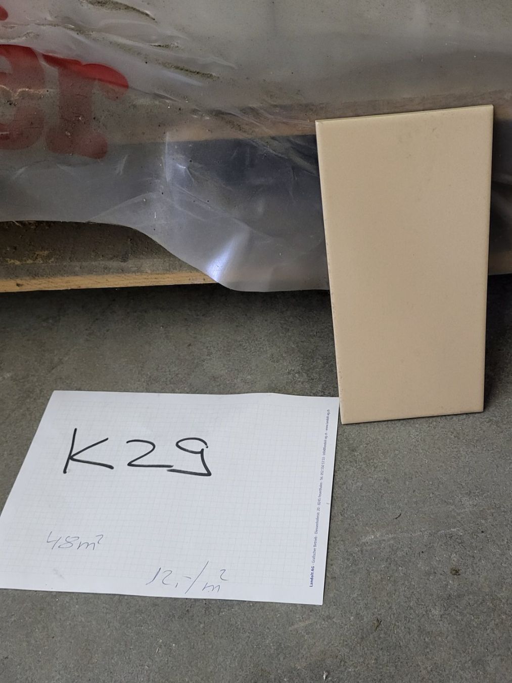 Piatti di portata: Vinca Nova 5532 Fliesen 10 x 20 cm – Nuovo e nell'imballaggio originale da Diessenhofen venduto da Osio 1