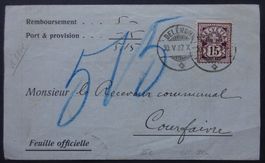 Schöner Beleg mit ZNr. 85, SBK 120.00