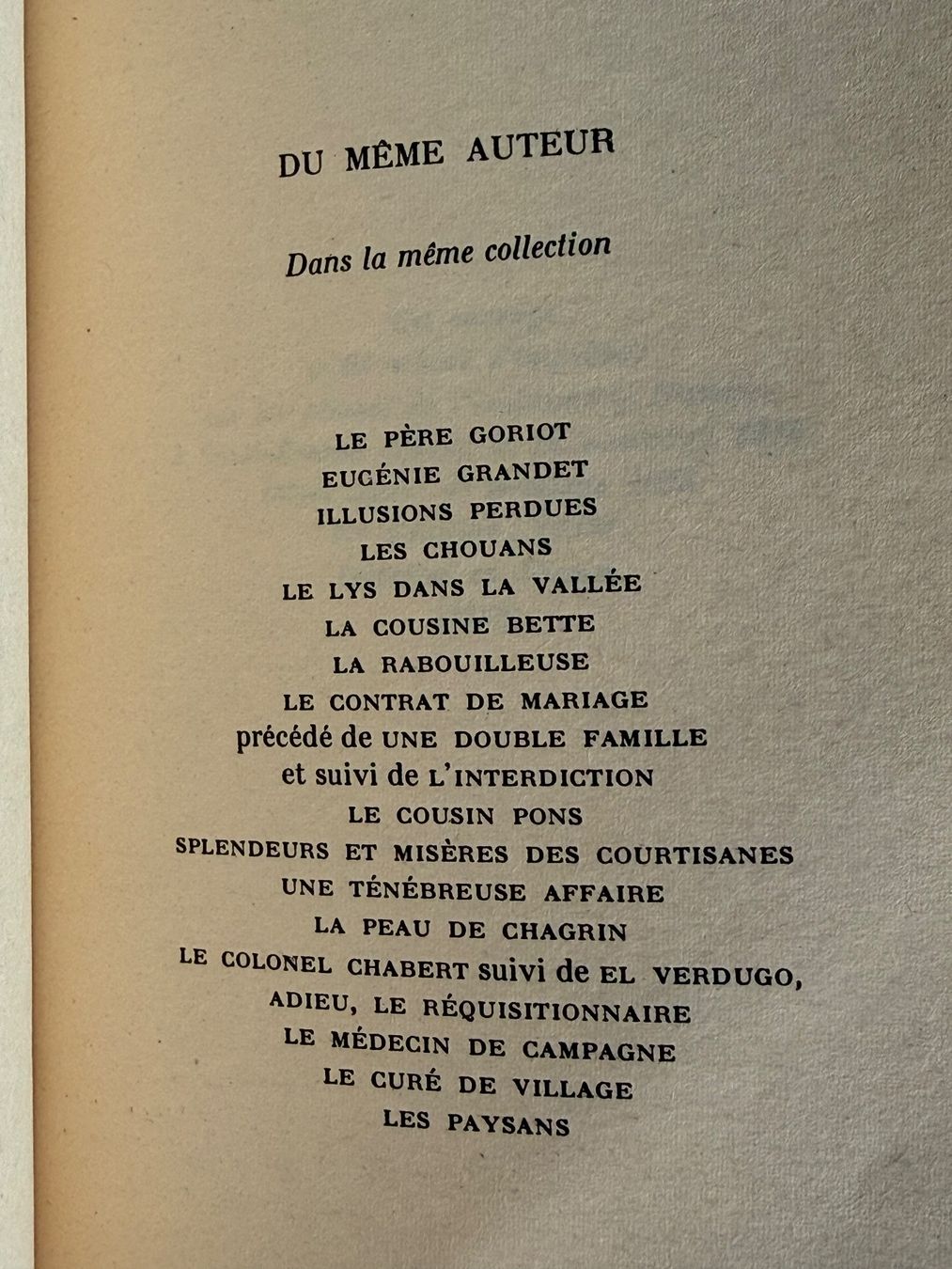 Libri: Balzac César Birotteau Folio Gallimard 1975 – Usato da Itingen venduto da uhu777 3