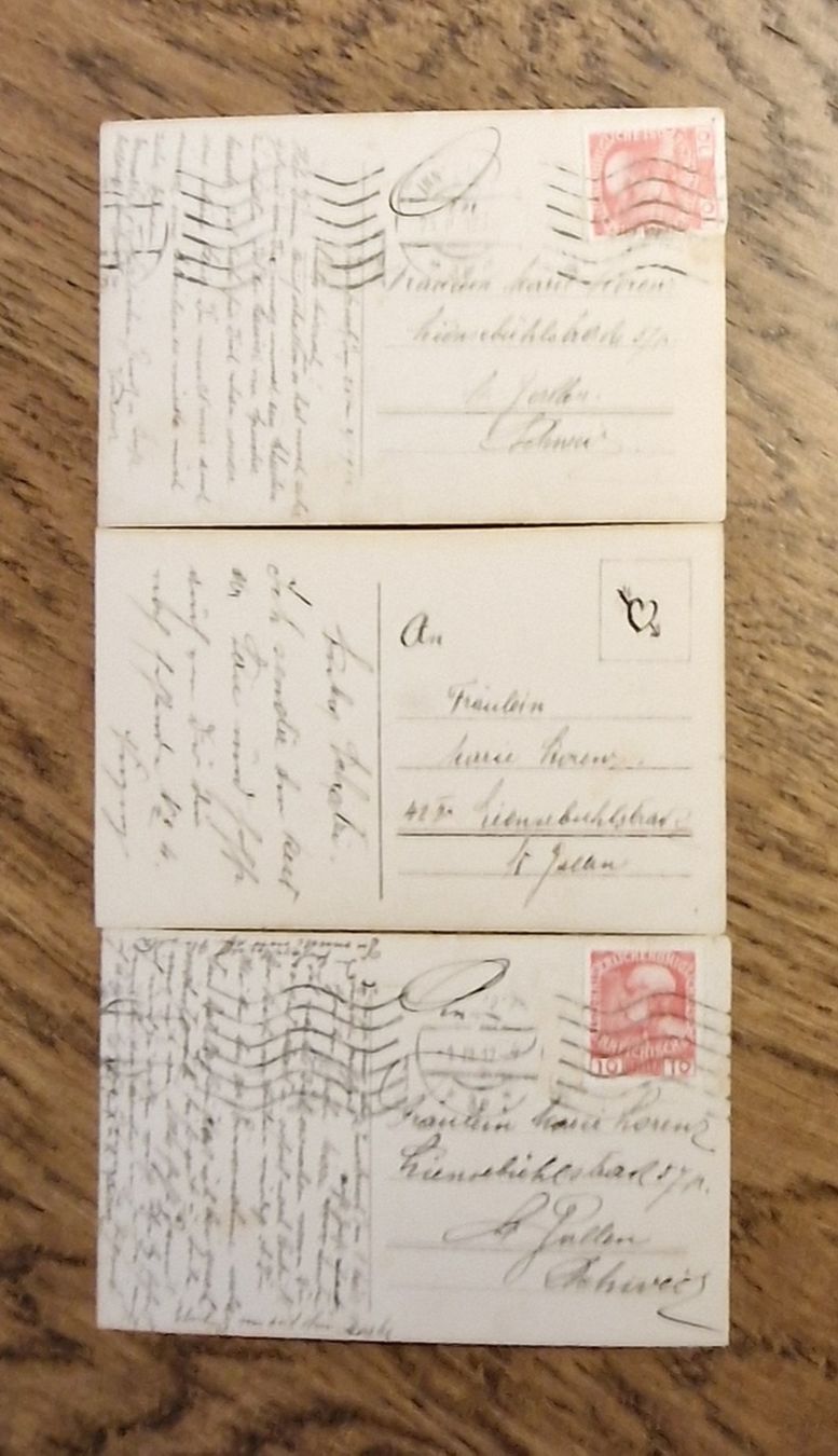 Cartoline postali: Liebespaare 1912 – Usato da Ebikon venduto da Donar50 1