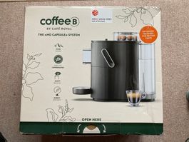 Coffee B Kaffemaschine, neu, schwarz
