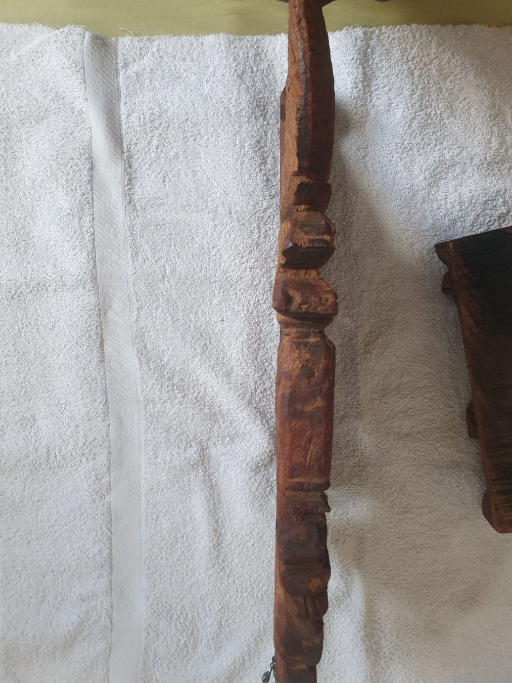 Xilografie: 2 indische Holzschnitzerei – Usato da Basel venduto da FirstClass4000 8