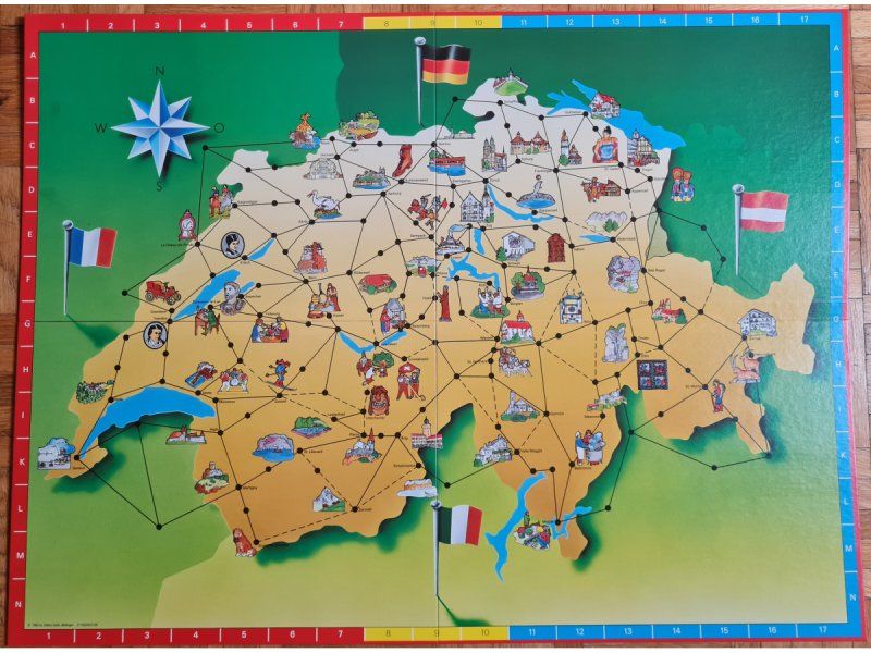 Giochi: Brettspiel "Schweizer Rallye Suisse" – Usato da Zürich venduto da Desmond01 4