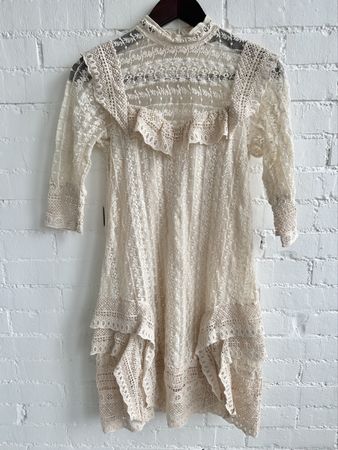 Romantisches Spitzenkleid von Twinset – Grösse 38