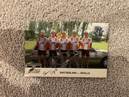 Autogramm Radsport Commonwealth Switzerland Apollo