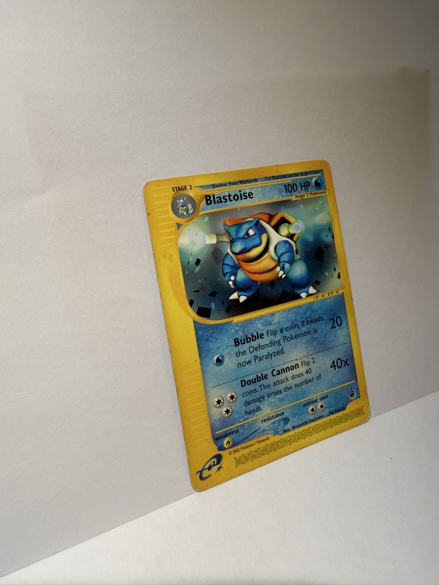 Pokémon Sammelbilder & Trading cards: Pokemon Card - Blastoise Expedition Base Set 36/165 Rare – Gebraucht aus Lugano von ktm_7jr7 2