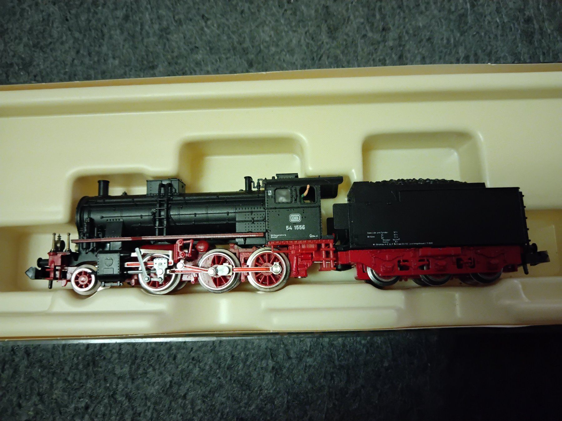 Trix Modellini di ferrovie: Minitrix DB BR 54 Analog DC Neuwertig. – Nuovo e nell'imballaggio originale da Romanshorn venduto da jar_rxt9 3