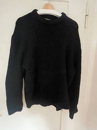 ZARA Herren Strickpullover Schwarz (Gr. L)