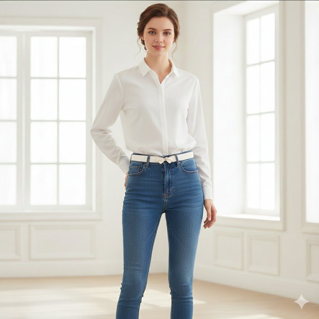 Cinture: Ceinture blanche élégante, NEUVE – Nuovo e nell'imballaggio originale da Puidoux venduto da Mia_Bellezza 3