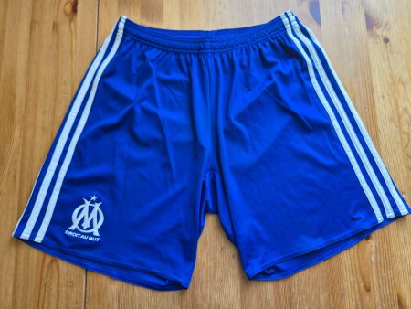 Olympique Marseille Hosen Gr. M adidas Shorts Fussball