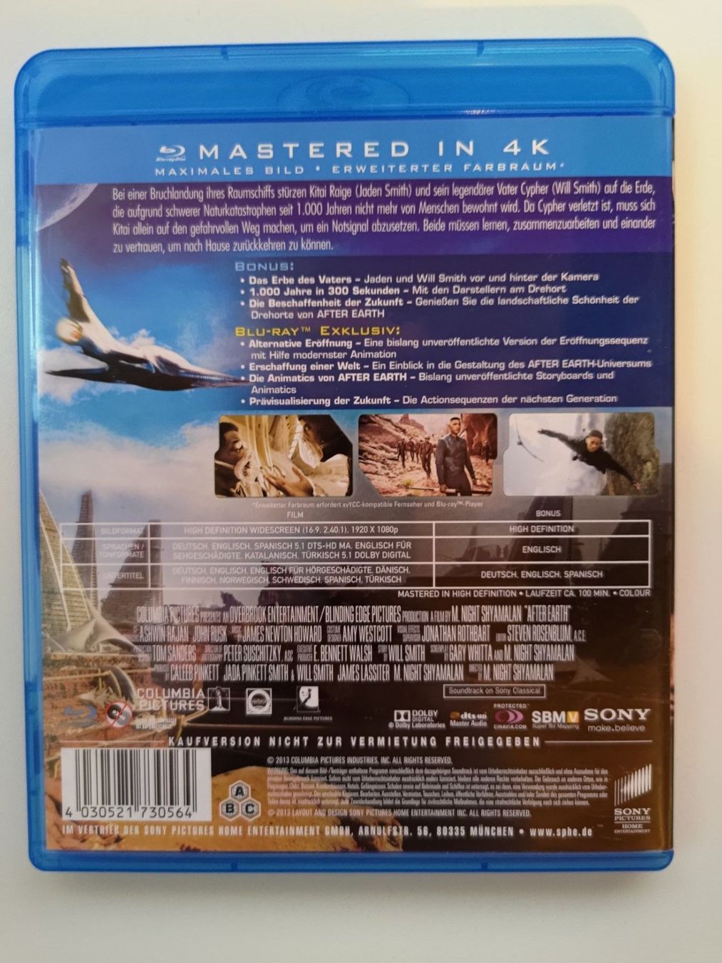 Alle DVDs: After Earth – Gebraucht aus Liestal von Kratzilla 2