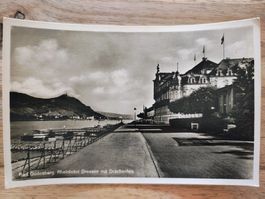 AK Bad Godesberg Dreesen Drachenfels 1950er - ungelaufen