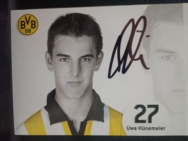 Uwe Hünemeier - BVB - Borussia Dortmund - Handsigniert