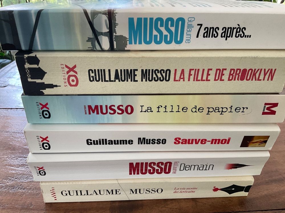 Guillaume Musso Lot de 6 livres (D'occasion) à Avenches pour CHF 12.9 ...