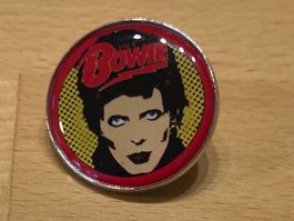 David Bowie Pin Punk Metal Rock Band